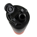 FIT2SERVE Orange Black Ombre 26oz Shaker
