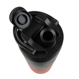 FIT2SERVE Orange Black Ombre 26oz Shaker