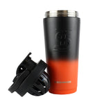 FIT2SERVE Orange Black Ombre 26oz Shaker
