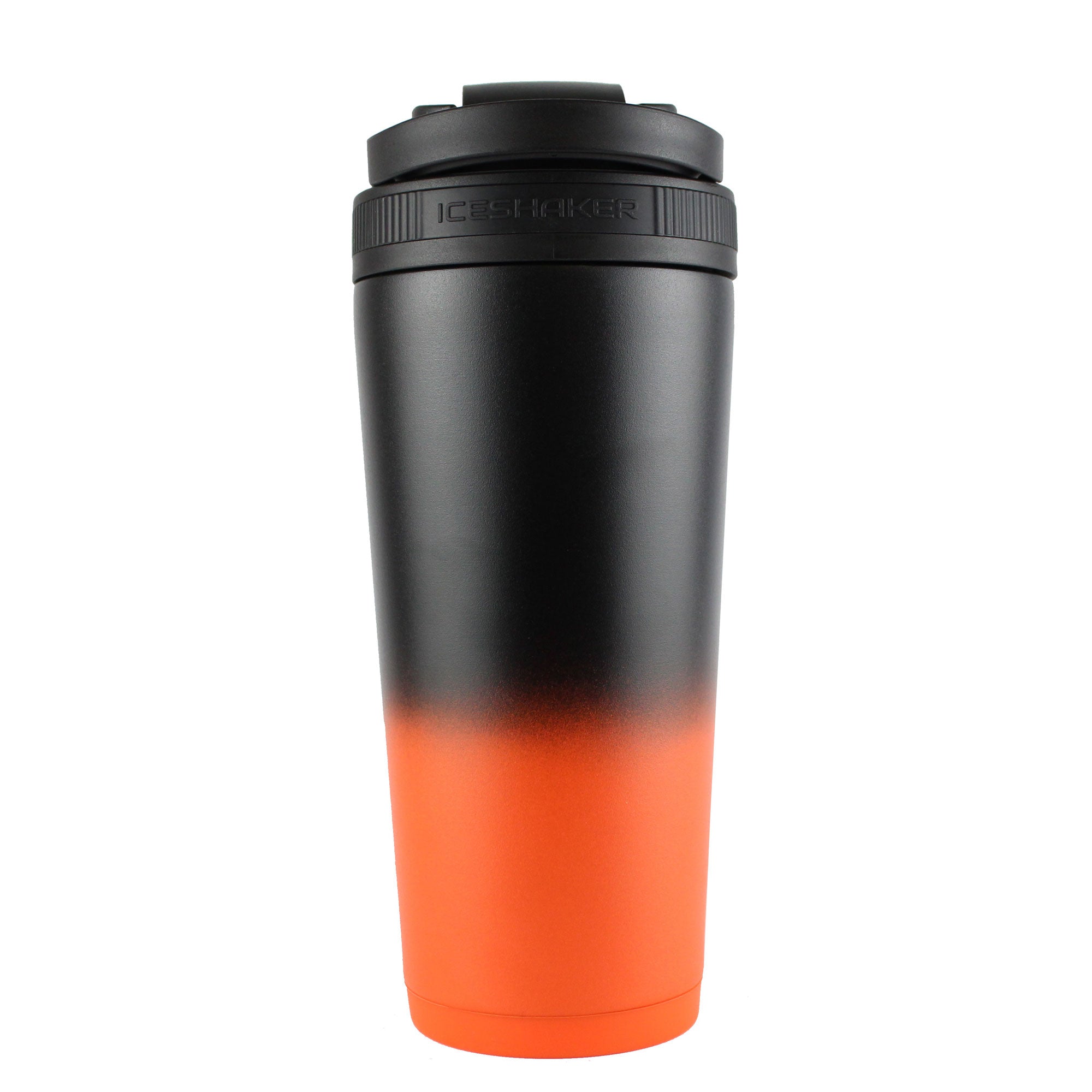 26oz Ice Shaker - Orange Black Ombre