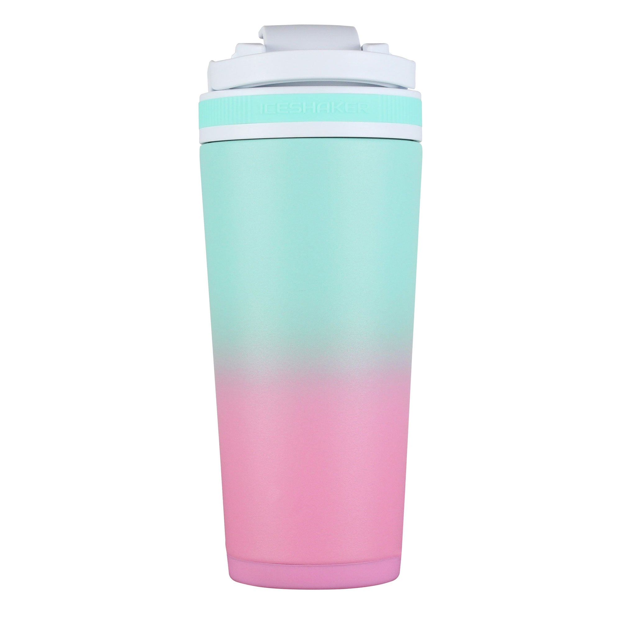 26oz Ice Shaker - Pink Mint Ombre