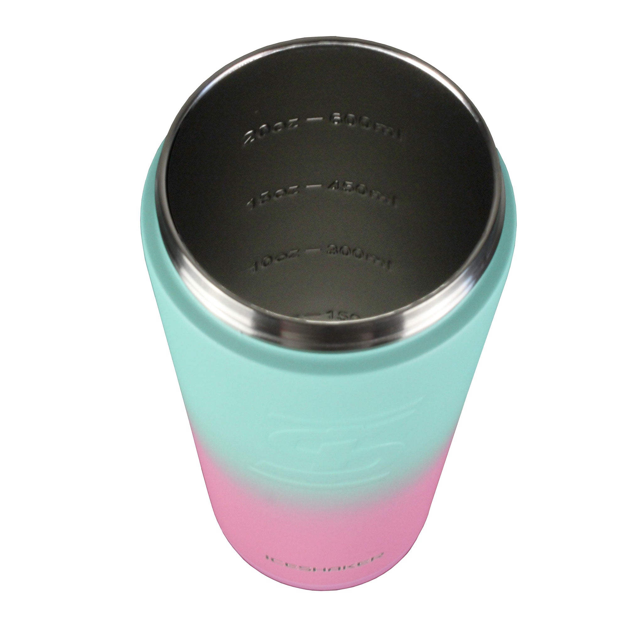 26oz Ice Shaker Bottle - Pink / Mint Ombre