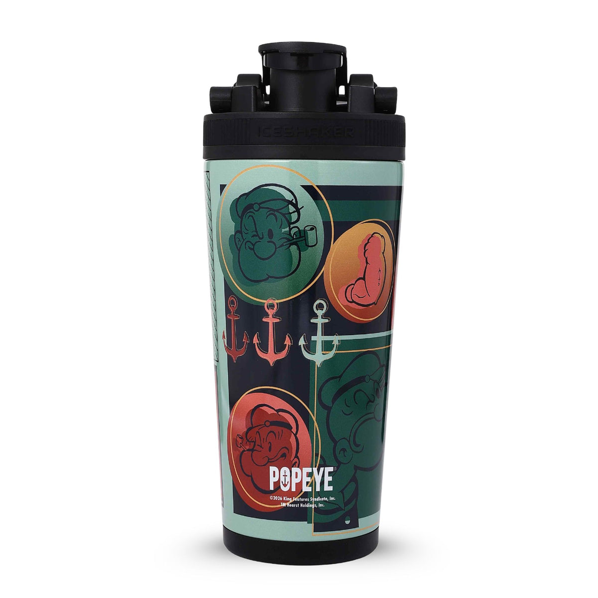 Popeye The Sailor Series 4D 26oz Ice Shaker - Fight For What's Right