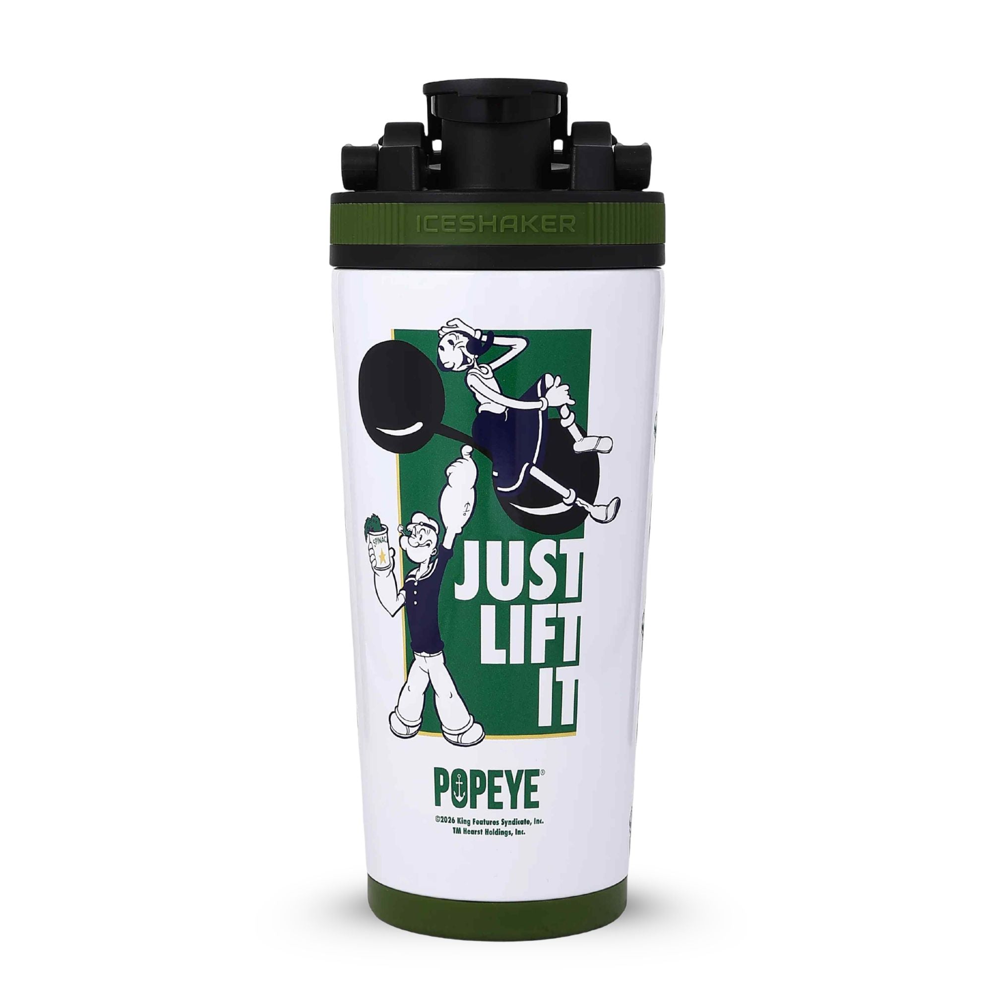 Popeye The Sailor Series 4D 26oz Ice Shaker - Just Lift It