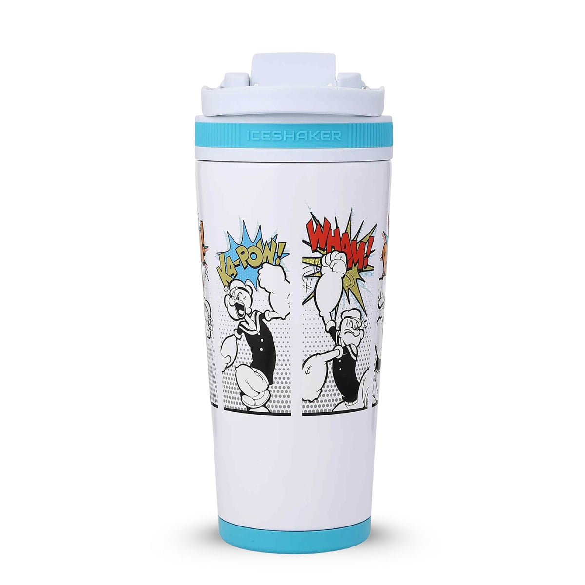 Popeye The Sailor Series 4D 26oz Ice Shaker - Wham, Bam, Ka-Pow