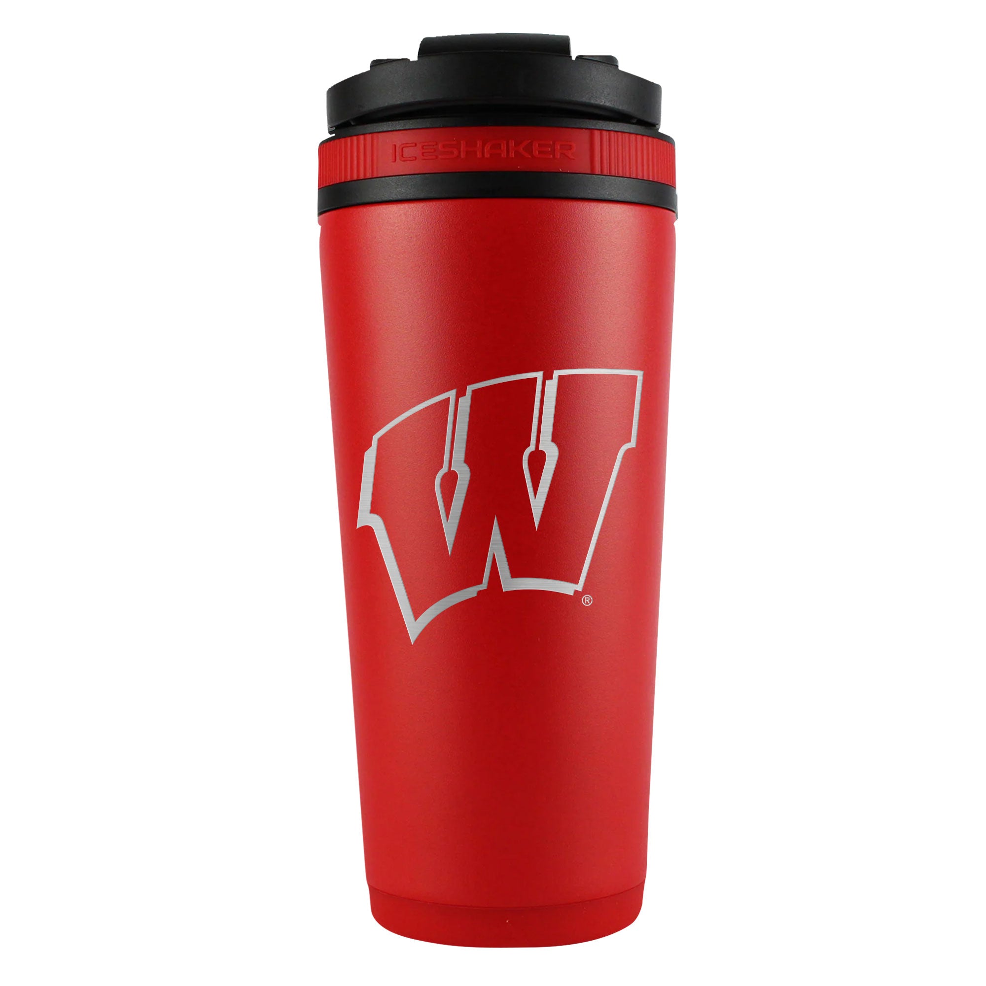 Officially Licensed University of Wisconsin 26oz Ice Shaker - Red