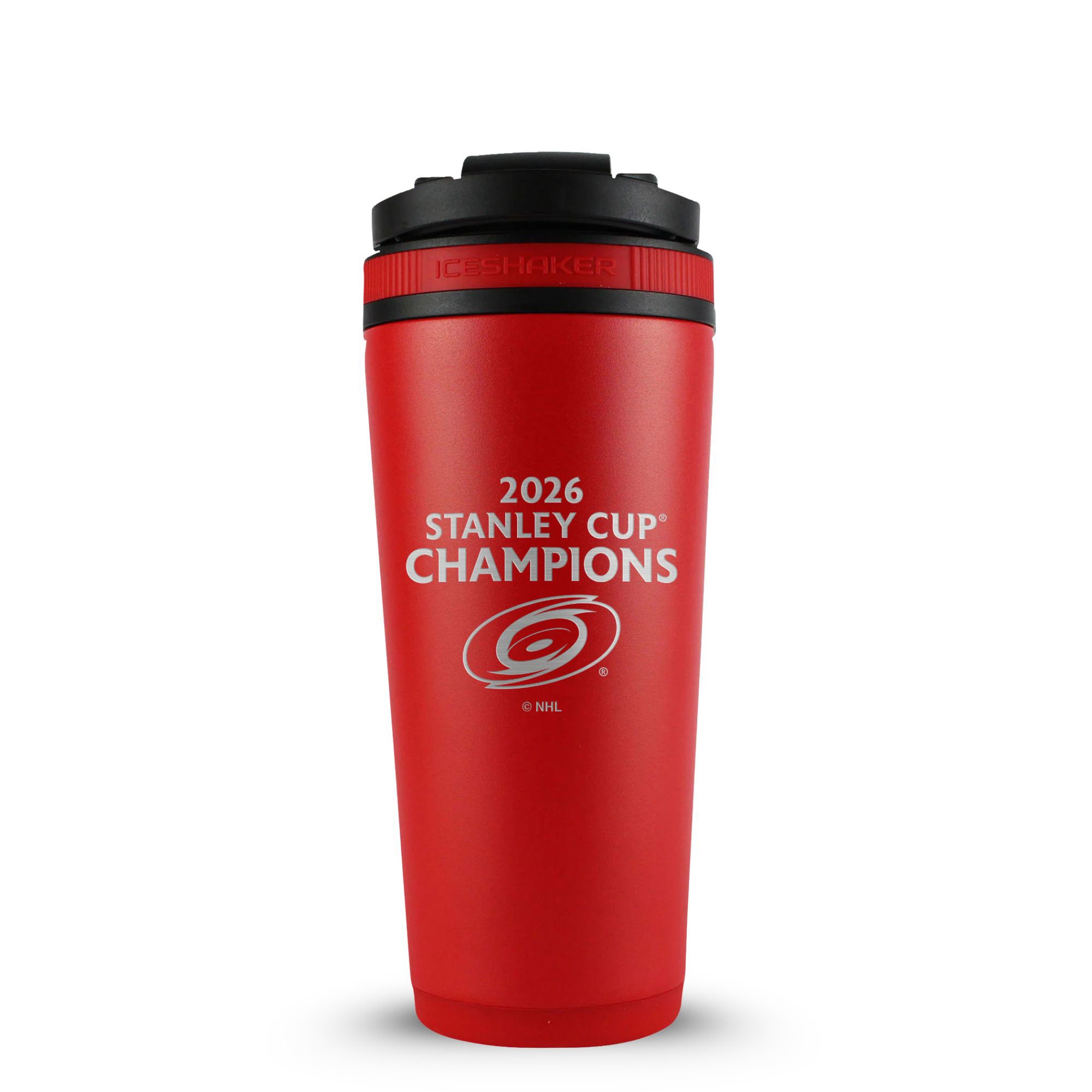 Official Carolina Hurricanes 2026 Stanley Cup Champions Shaker Bottles