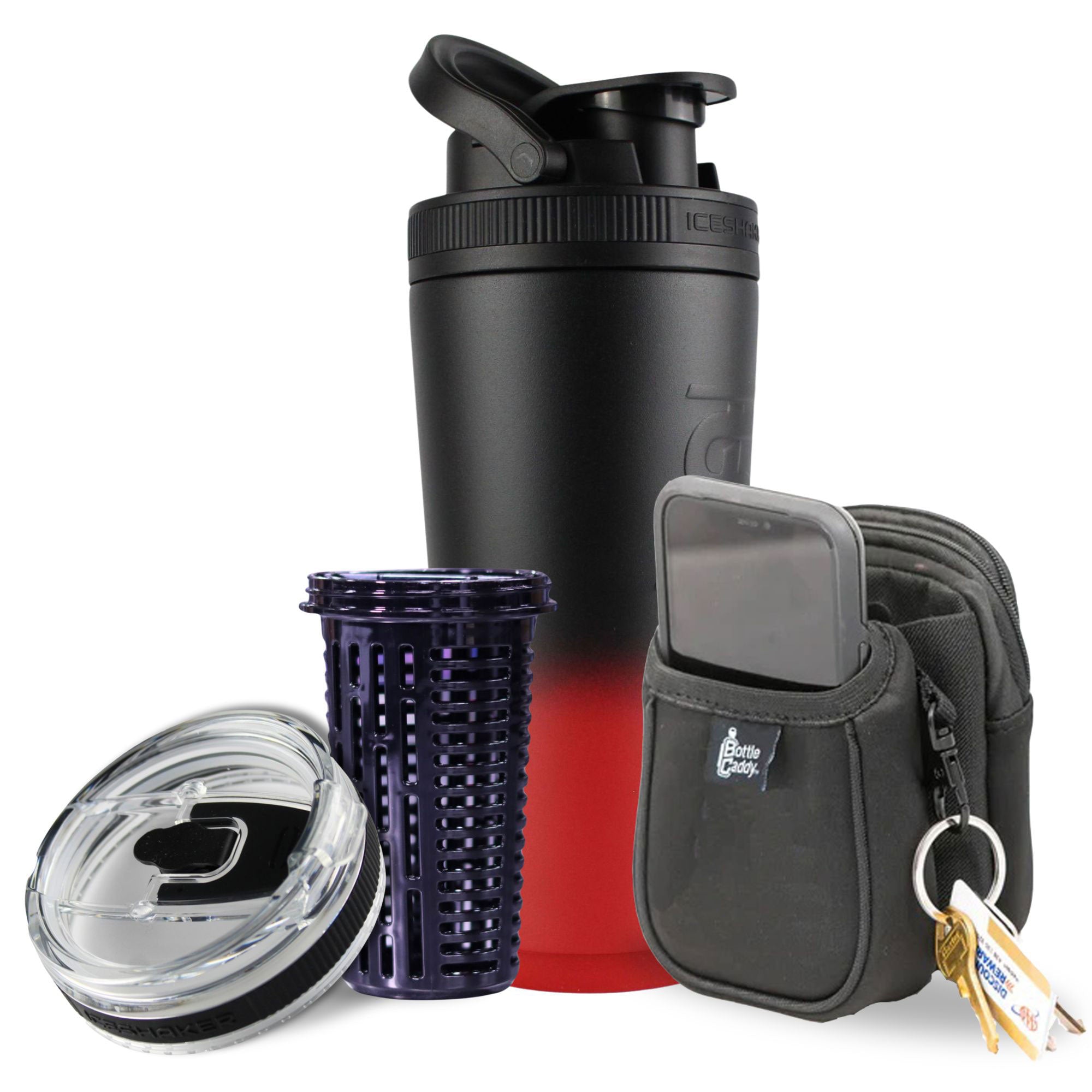 26oz Ice Shaker & Accessories Bundle
