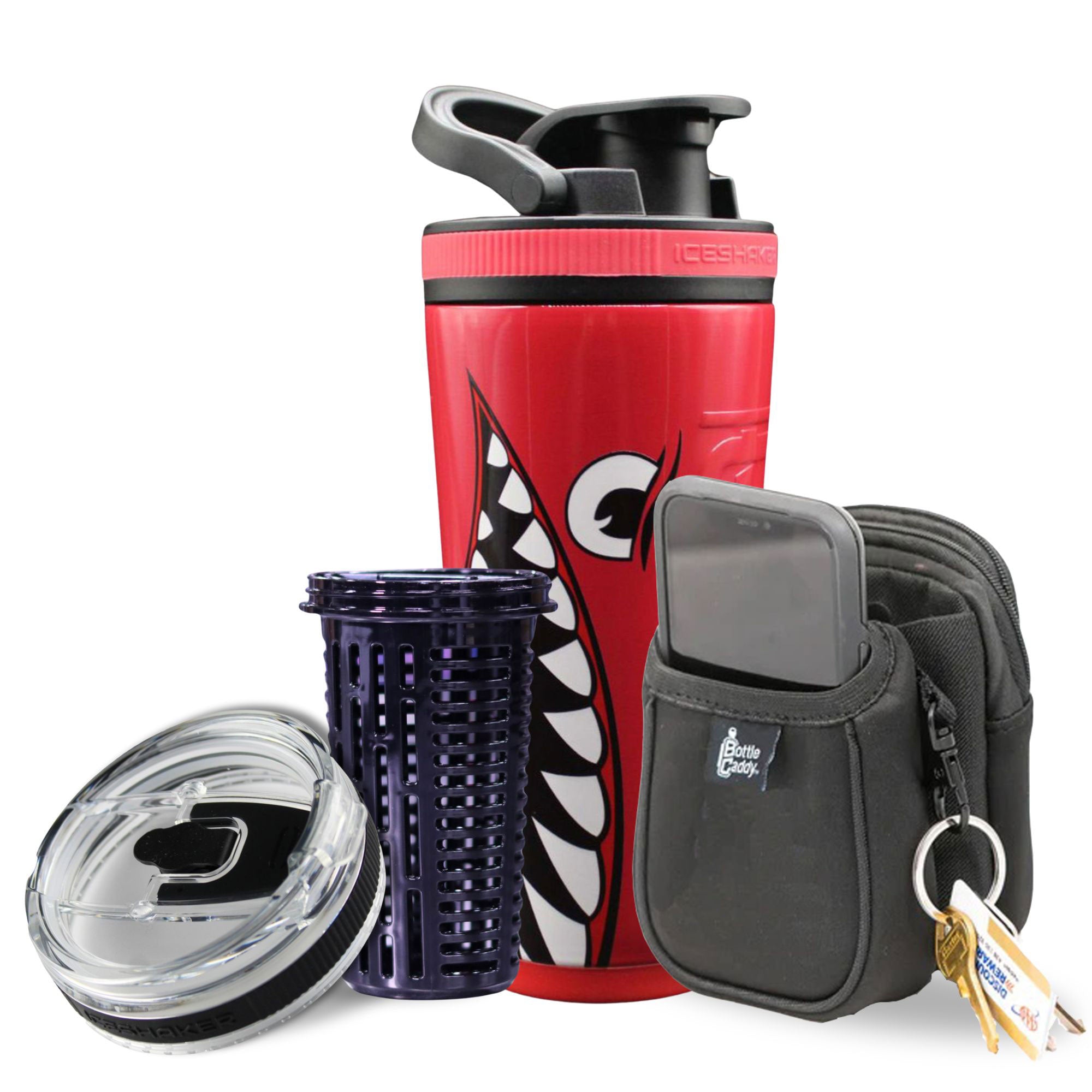 26oz Ice Shaker & Accessories Bundle