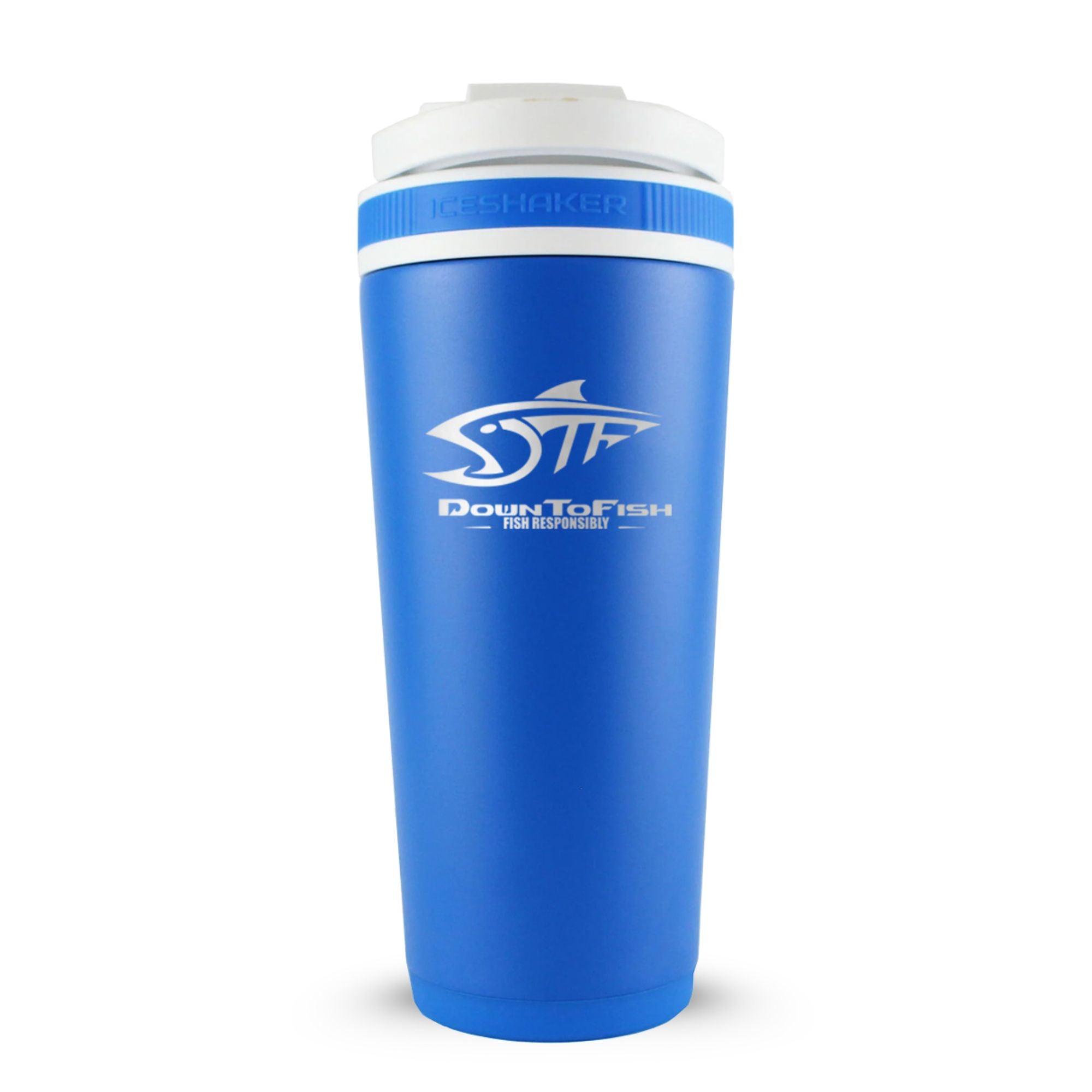 Custom Down to Fish 26oz Ice Shakers