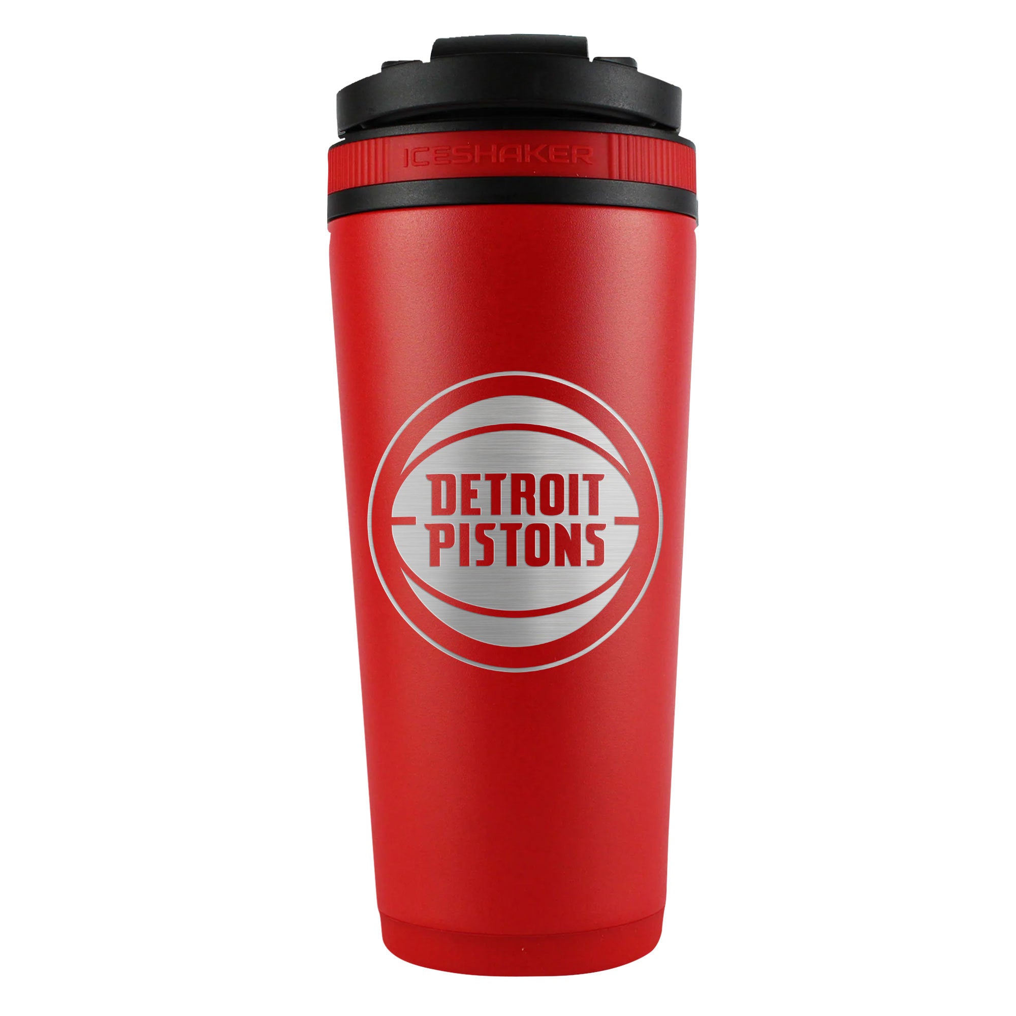 Officially Licensed Detroit Pistons 26oz Ice Shaker - Red