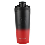 26oz Ice Shaker - Red Black Ombre