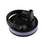 26oz Sport Bottle Lid & Internal Straw - Black Lid with Lilac Band