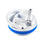 26oz Sport Bottle Lid & Internal Straw - White Lid with Royal Blue Band