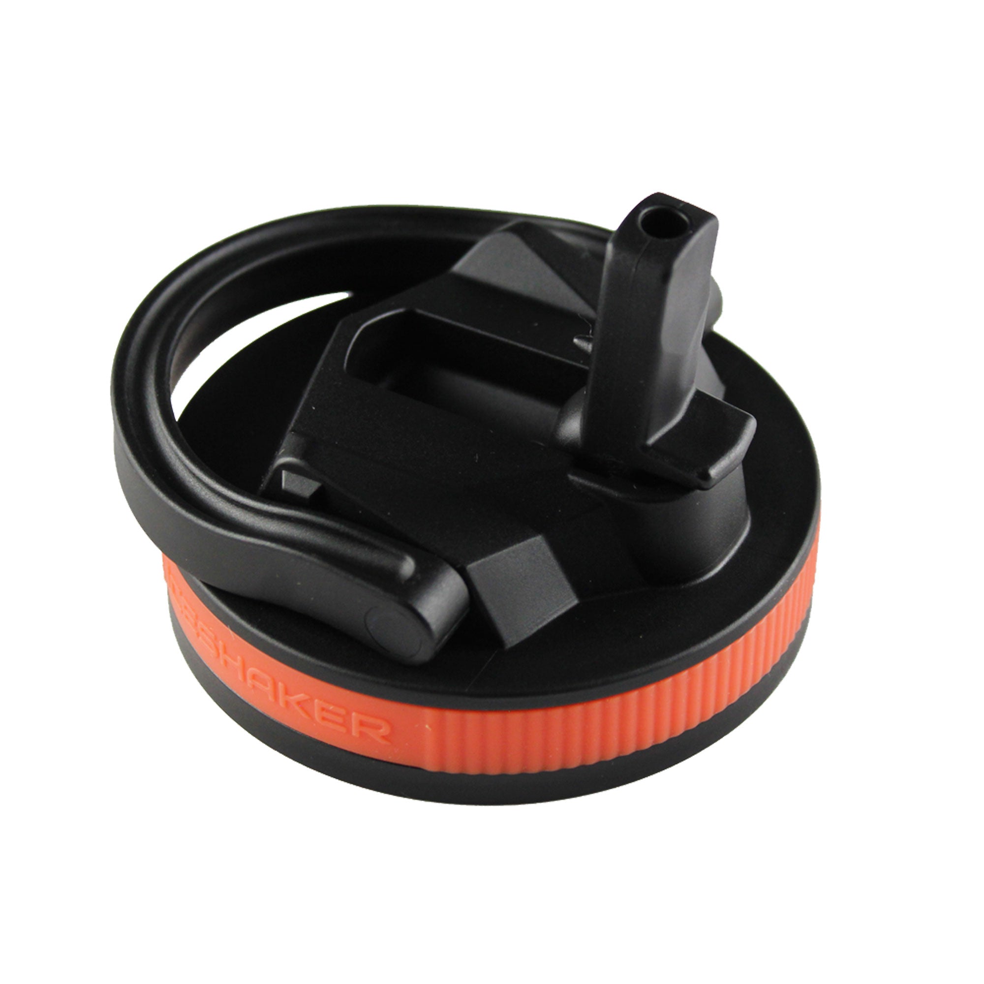 26oz Sport Bottle Lid & Internal Straw - Black Lid with Summer Escape Band