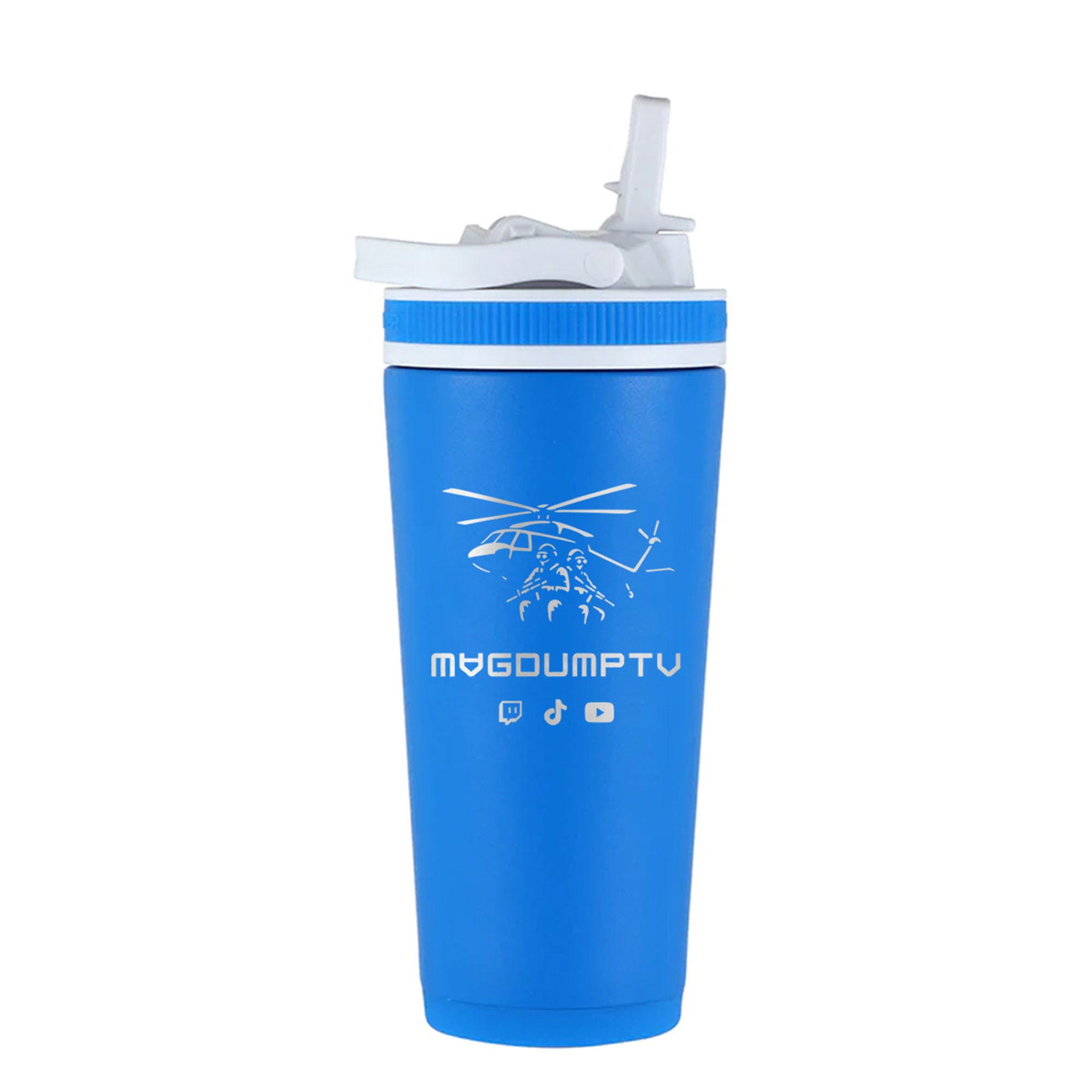 Custom MagDumpTV Helicopter 26oz Sport Bottle
