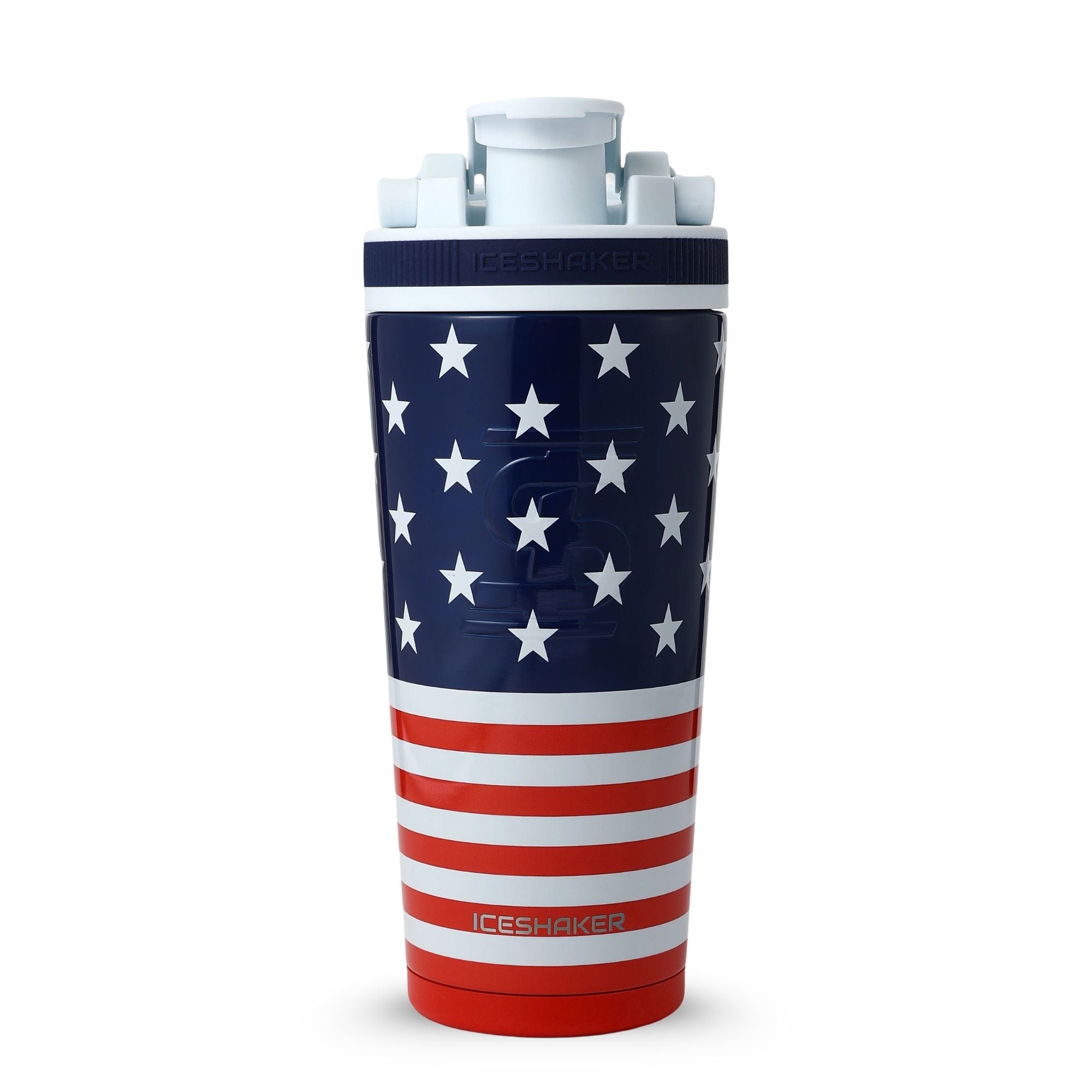 Ice Shaker Allegiance Series 26oz Shaker Bottle - Star & Stripes