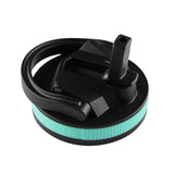 26oz Sport Bottle Lid & Internal Straw - Black Lid with Mint Band