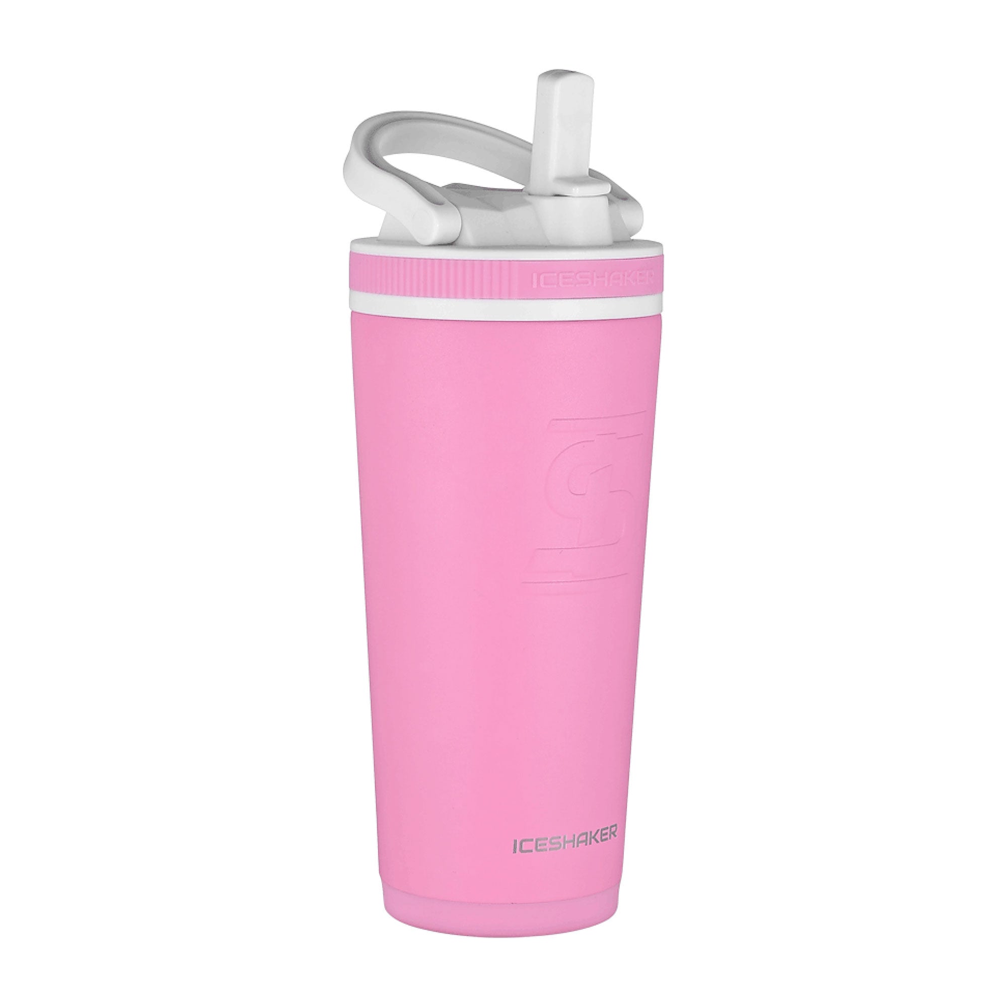 Be a Man (White) ICE SHAKER with straw – Boston Be a Man