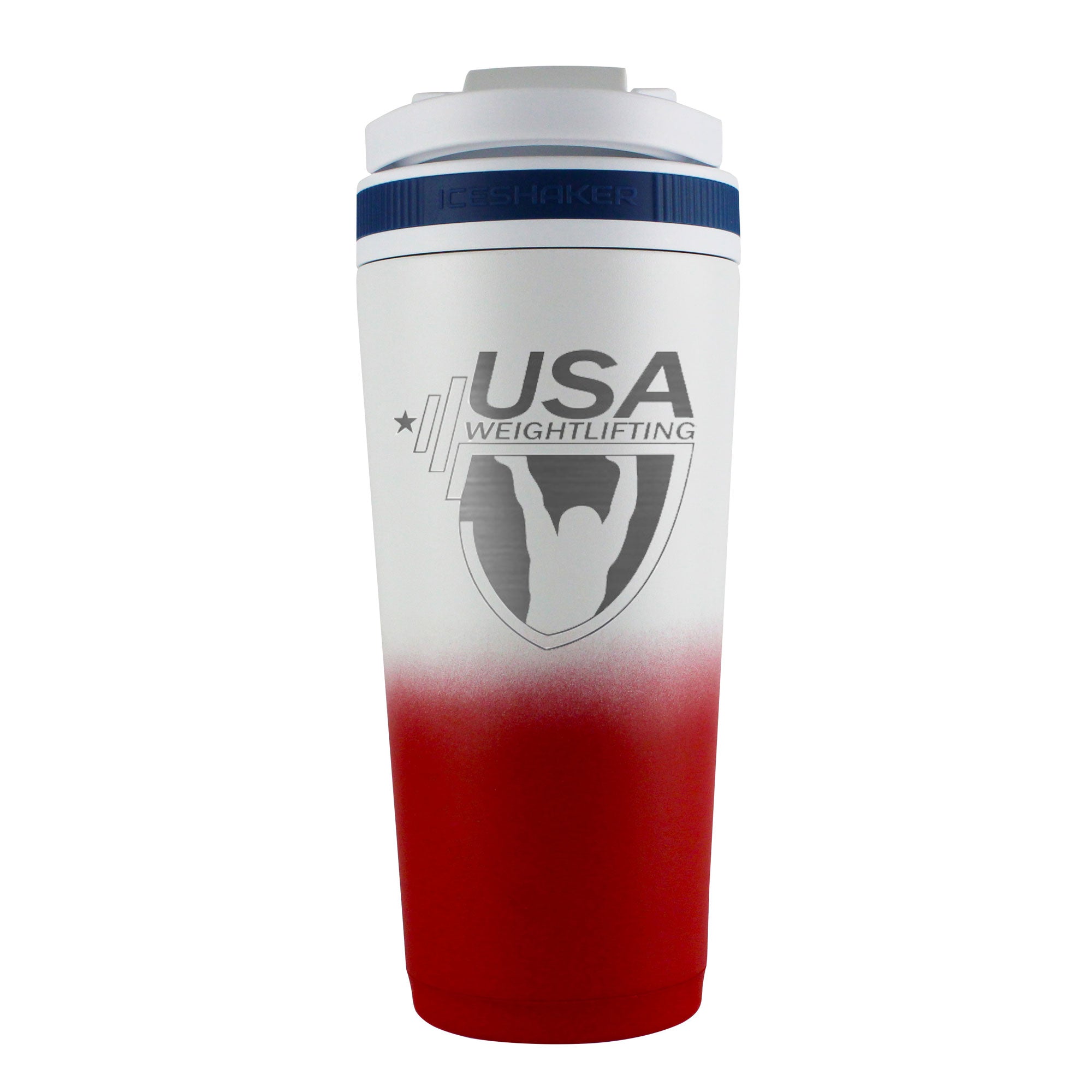 USA Weightlifting Custom 26oz Ice Shaker - USA