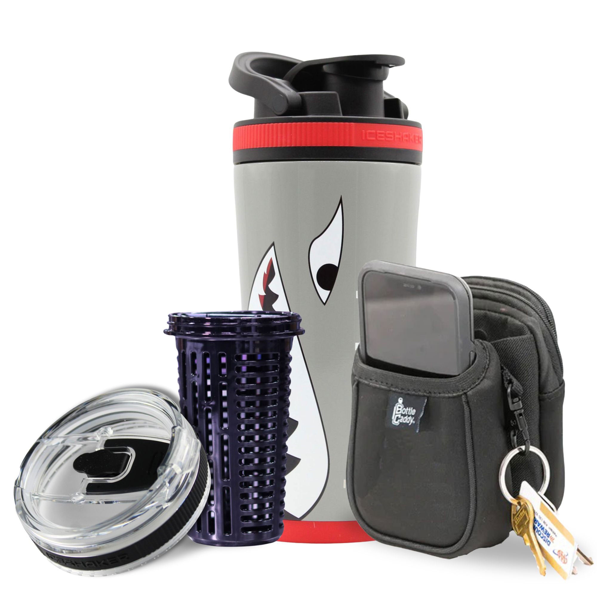26oz Ice Shaker & Accessories Bundle