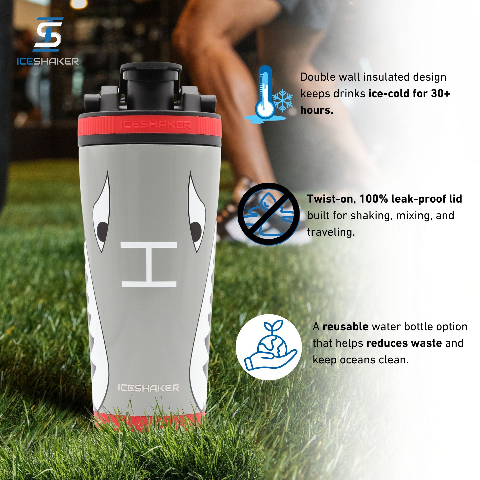 Airforce A-10 Warthog Allegiance Series Stainless Steel Shaker Bottle