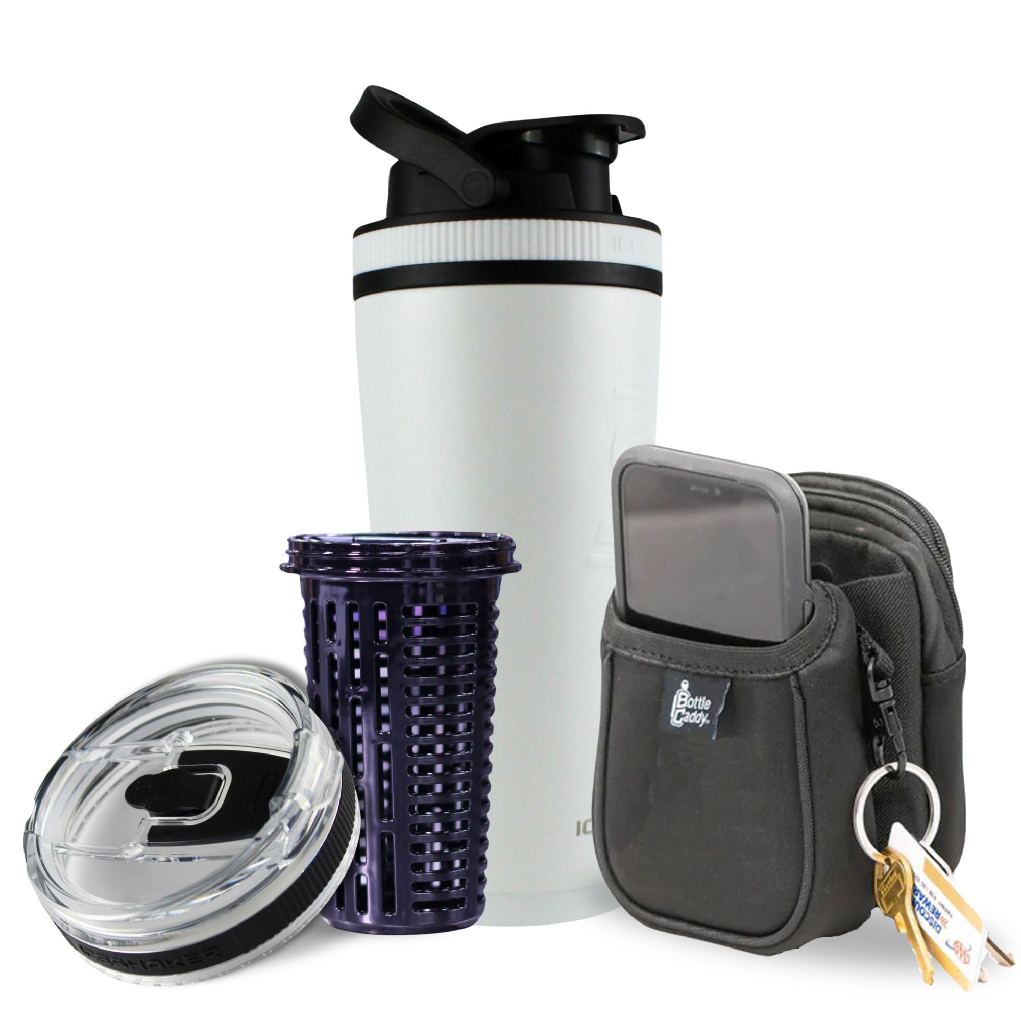 26oz Ice Shaker & Accessories Bundle
