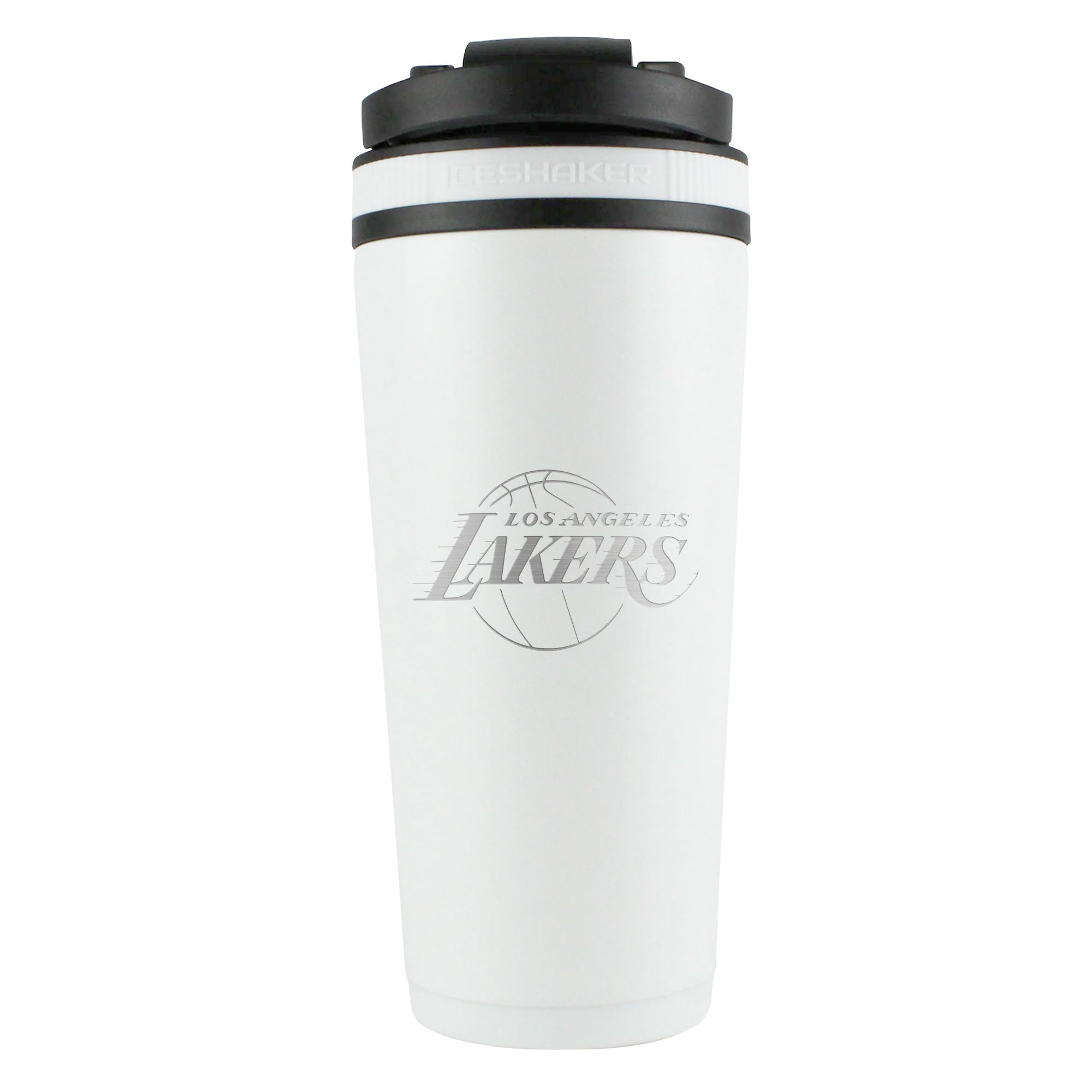 Officially Licensed Los Angeles Lakers 26oz Ice Shaker - White
