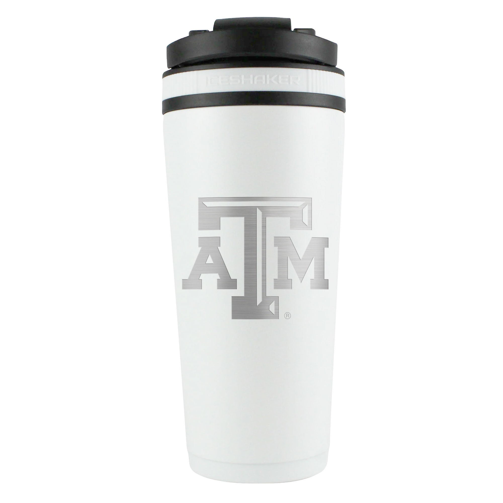 Officially Licensed Texas A&M University 26oz Ice Shaker - White