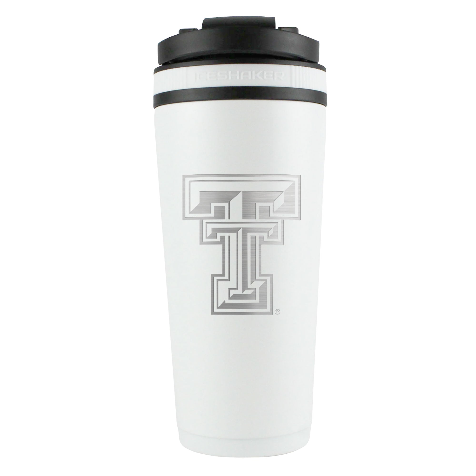 Officially Licensed Texas Tech University 26oz Ice Shaker - White