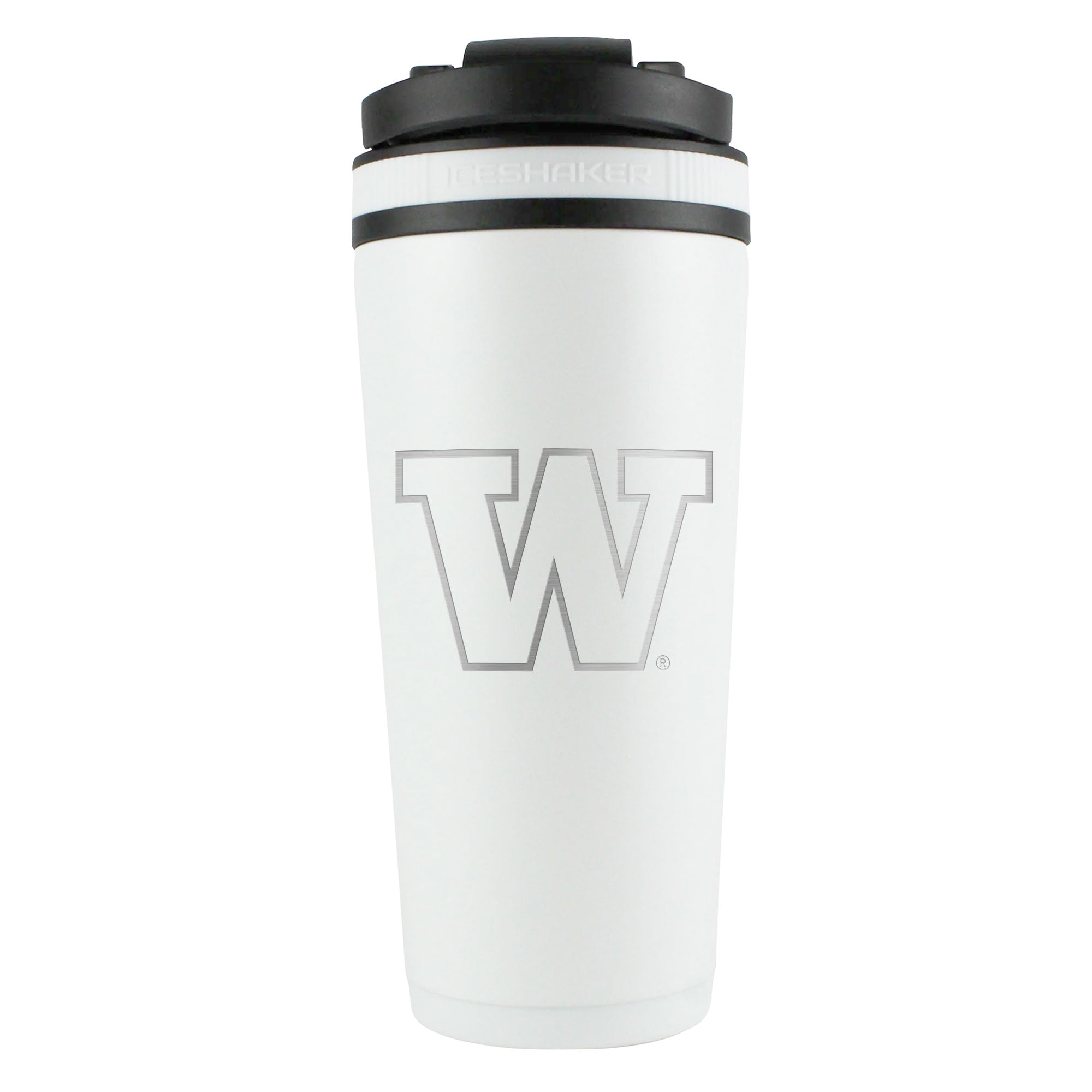 Officially Licensed University of Washington 26oz Ice Shaker - White