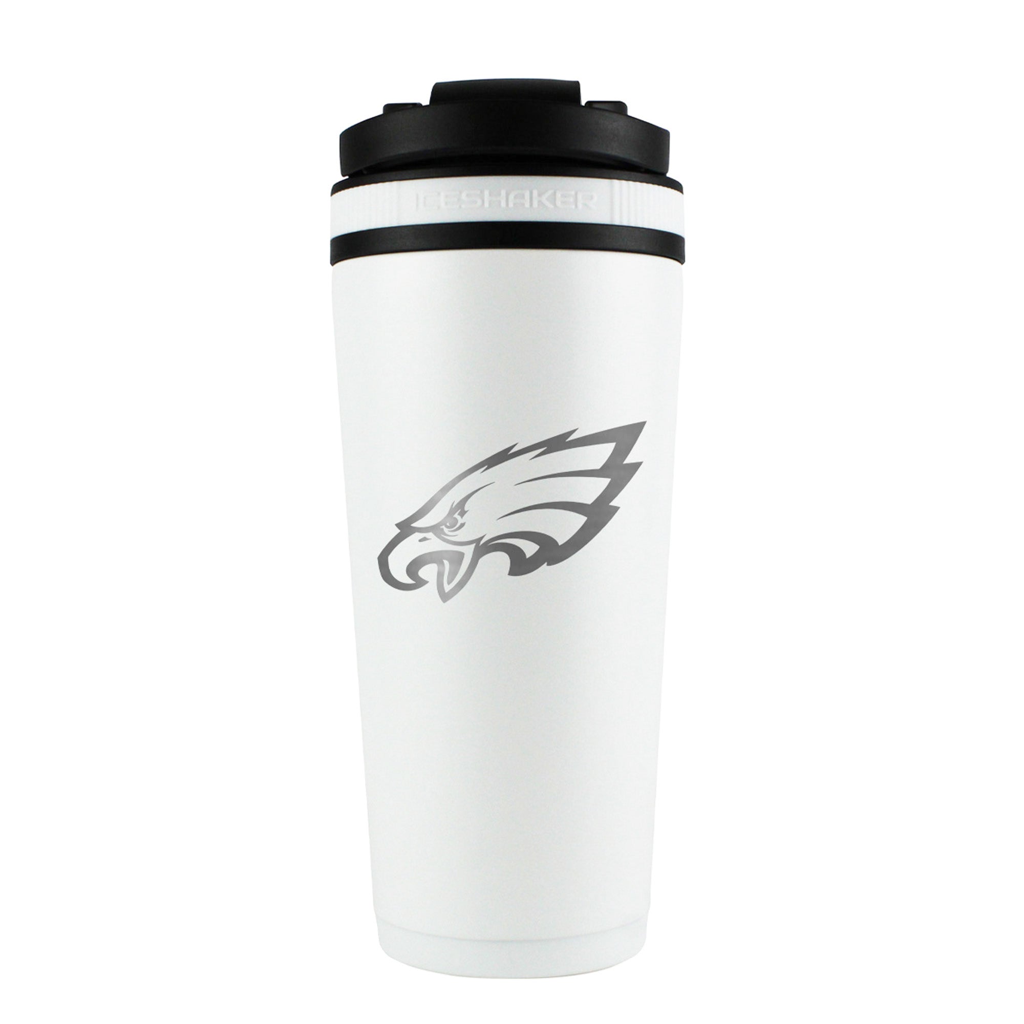 Official NFL Philadelphia Eagles White Insulated Bottle | Ice Shaker