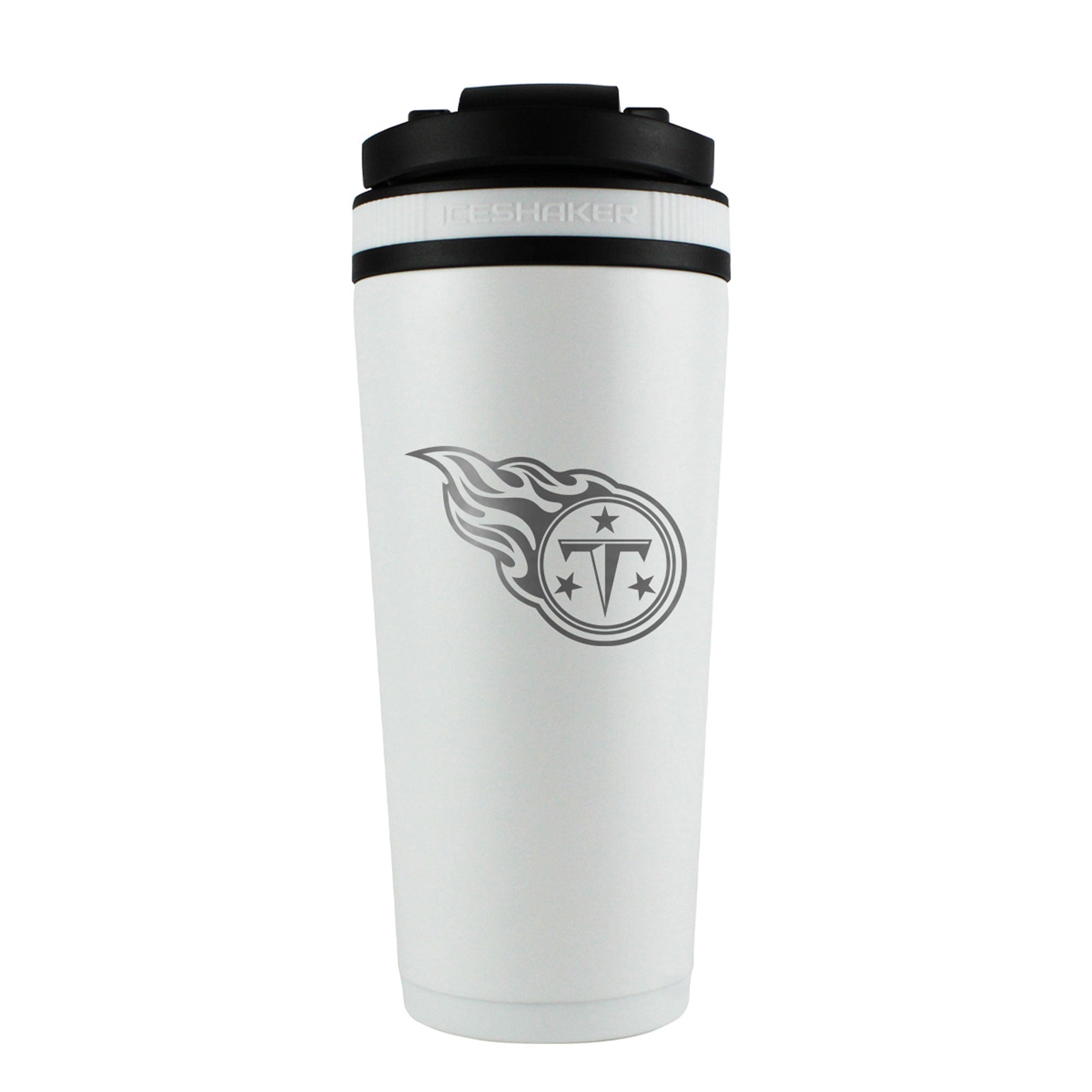 Officially Licensed Tennessee Titans 26oz Ice Shaker - White