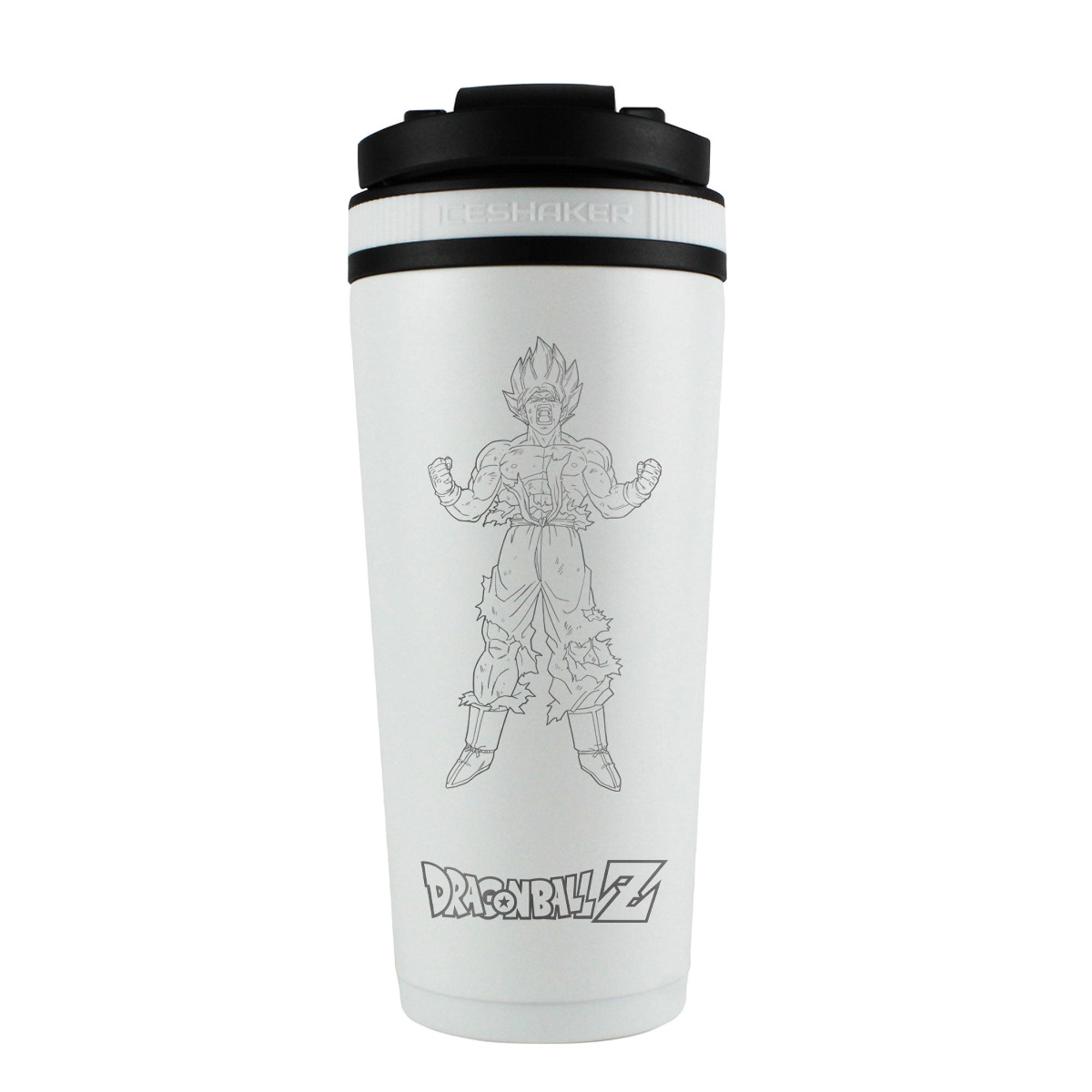 Dragon Ball Z Goku 26oz Ice Shaker - White