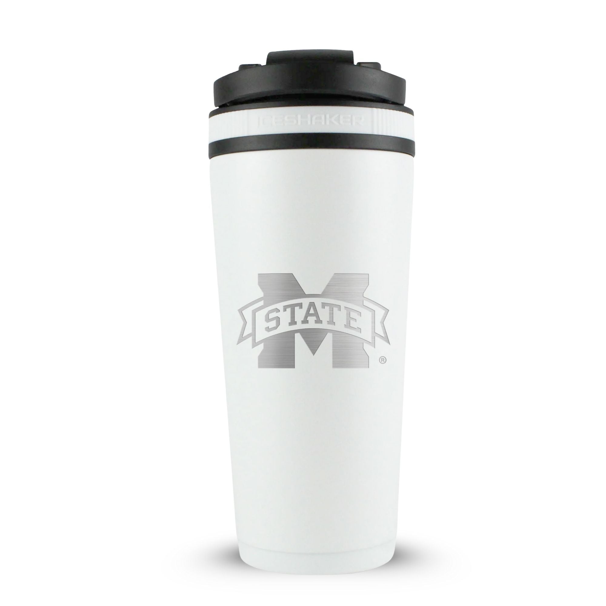 Officially Licensed Mississippi State 26oz Ice Shaker - White