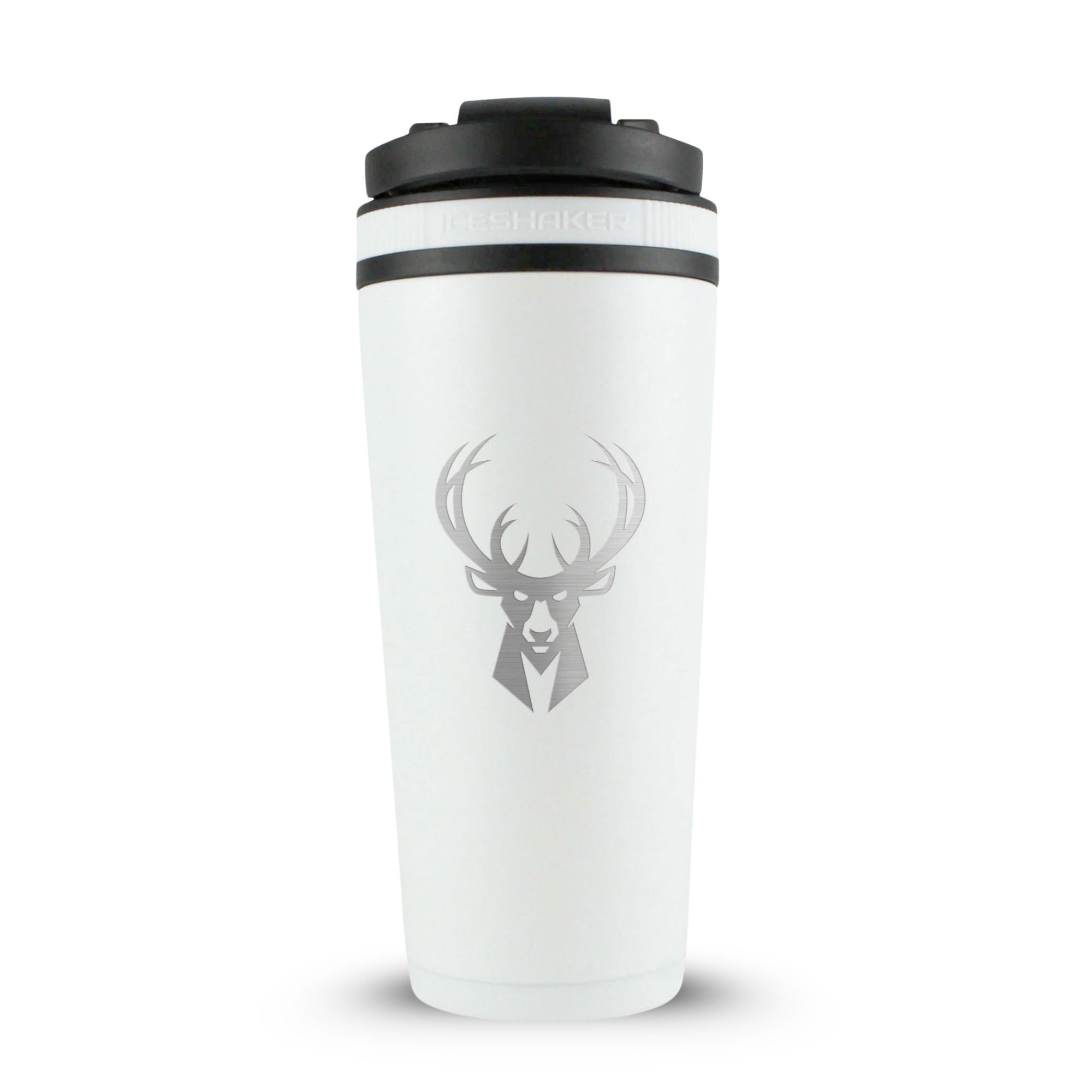 Officially Licensed Milwaukee Bucks 26oz Ice Shaker