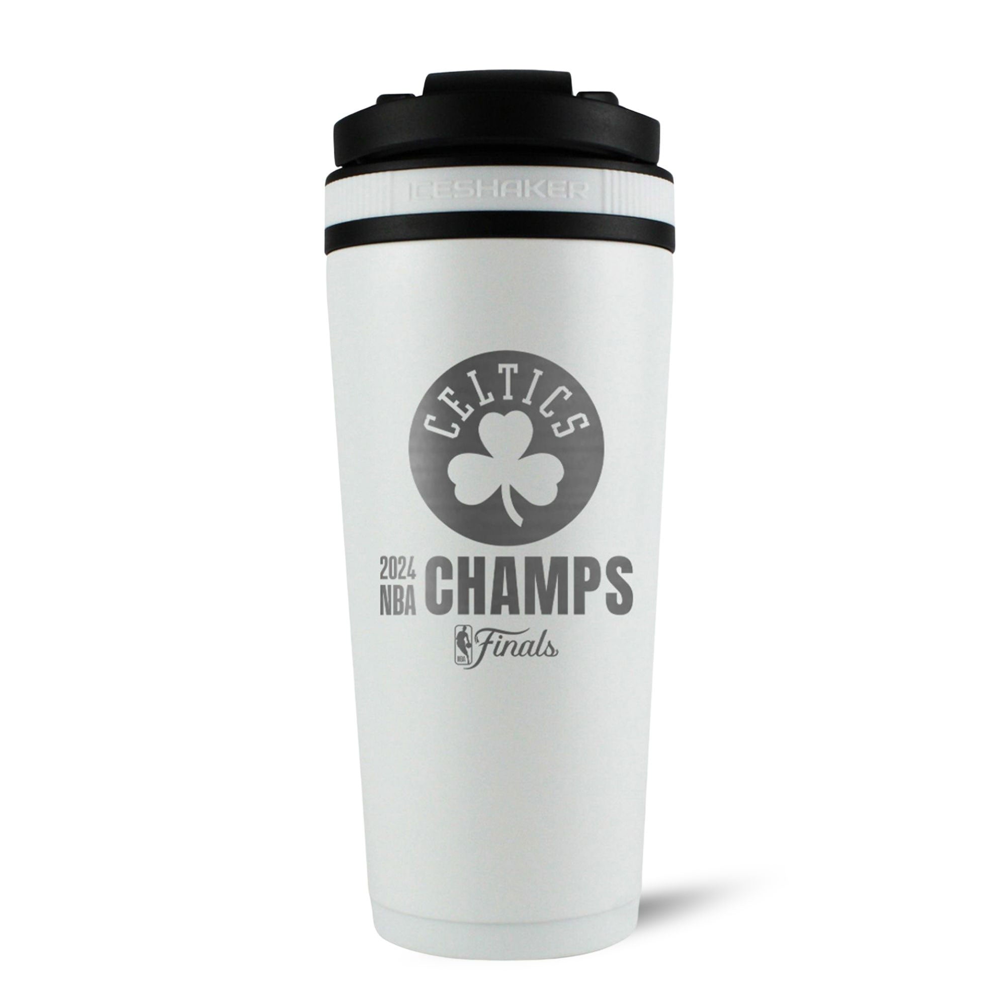 Official NBA 2024 Finals Boston Celtics Champs 26oz Ice Shaker - White