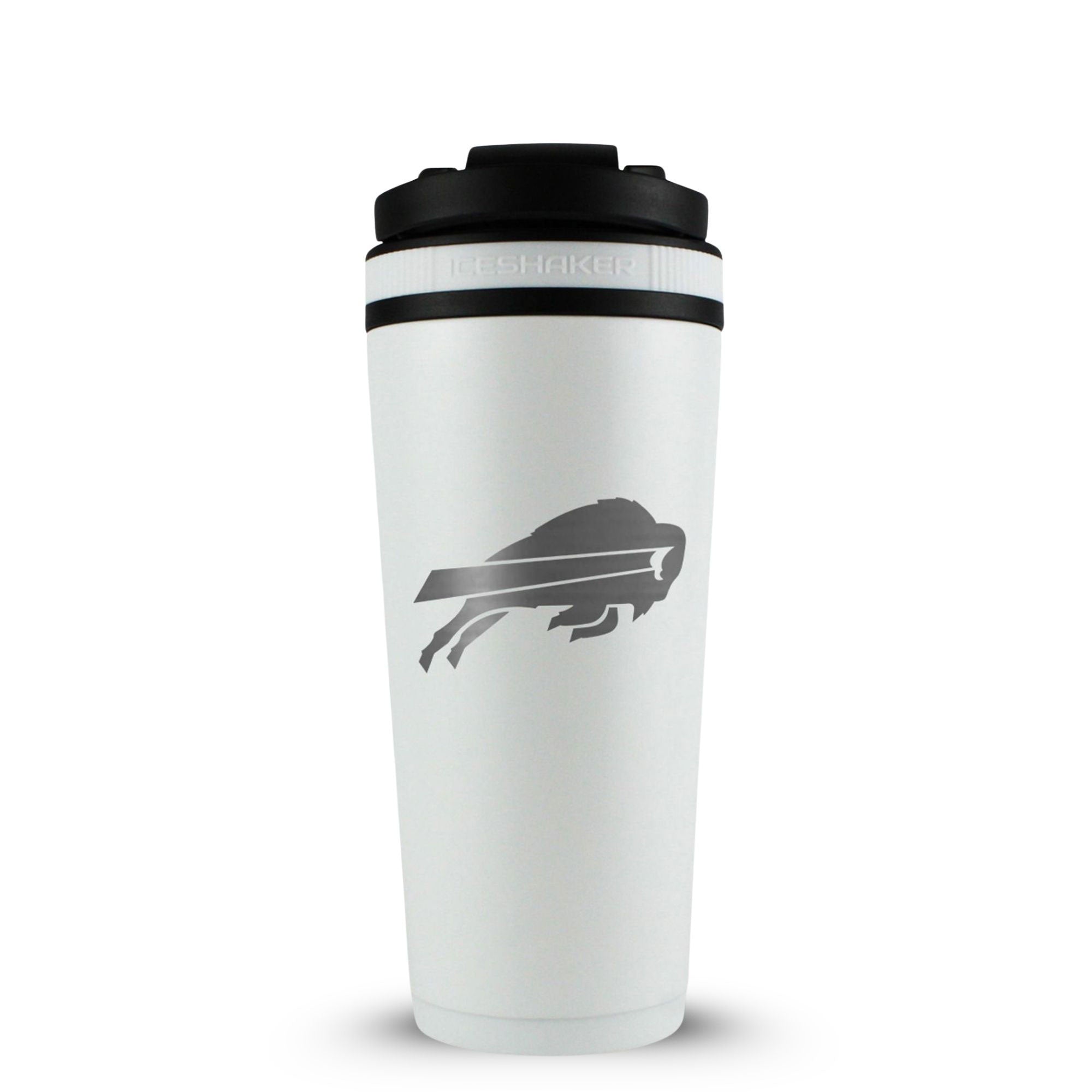 Officially Licensed Buffalo Bills 26oz Ice Shaker - White