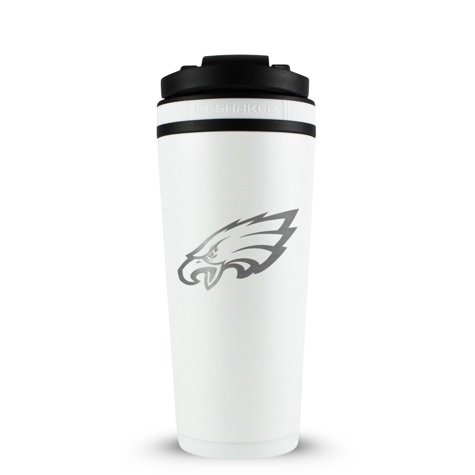 Officially Licensed Philadelphia Eagles 26oz Ice Shaker - White