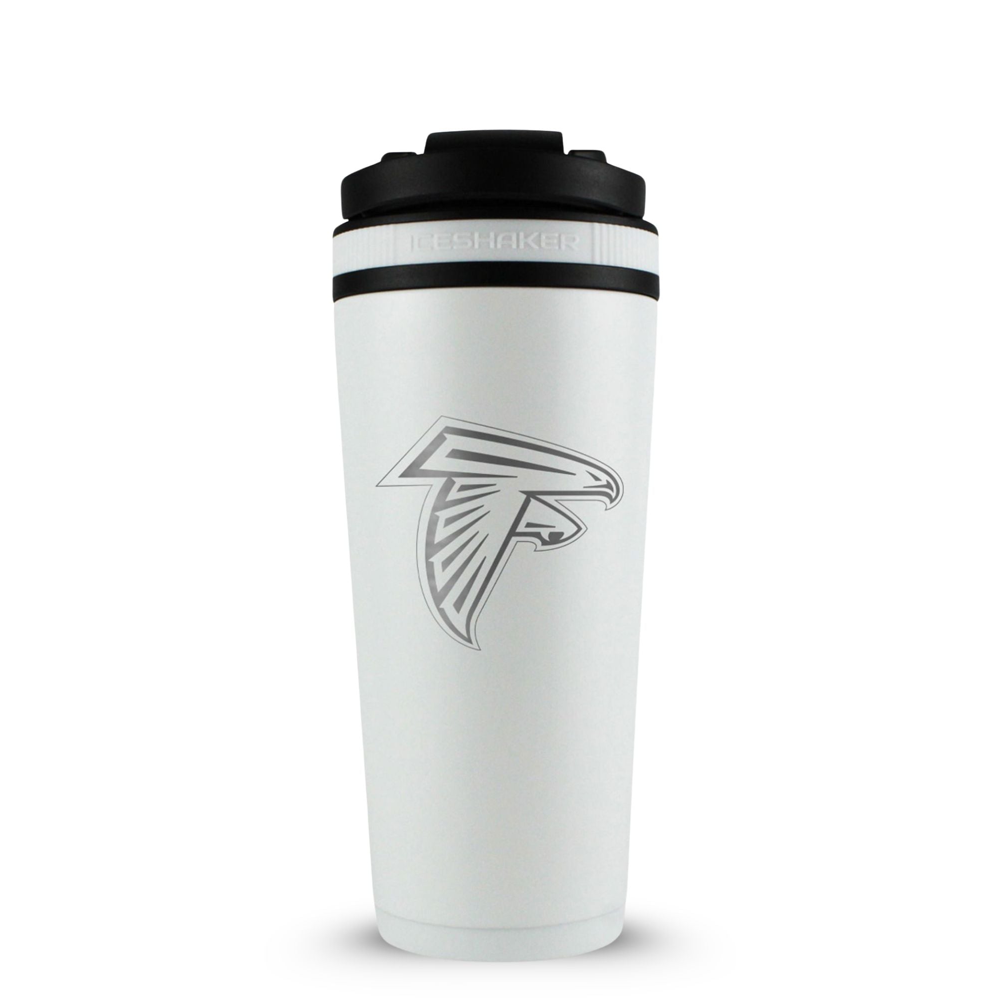 Officially Licensed Atlanta Falcons 26oz Ice Shaker - White