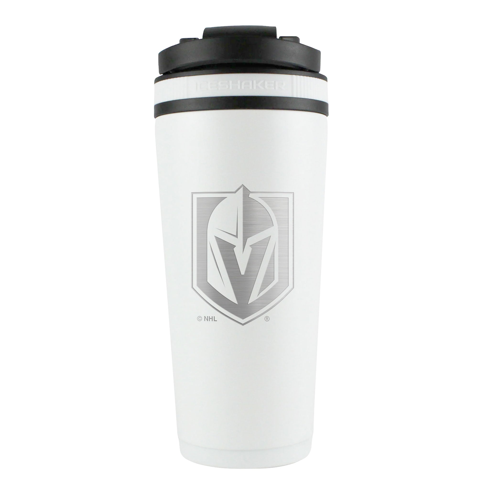 Officially Licensed Vegas Golden Knights 26oz Ice Shaker - White