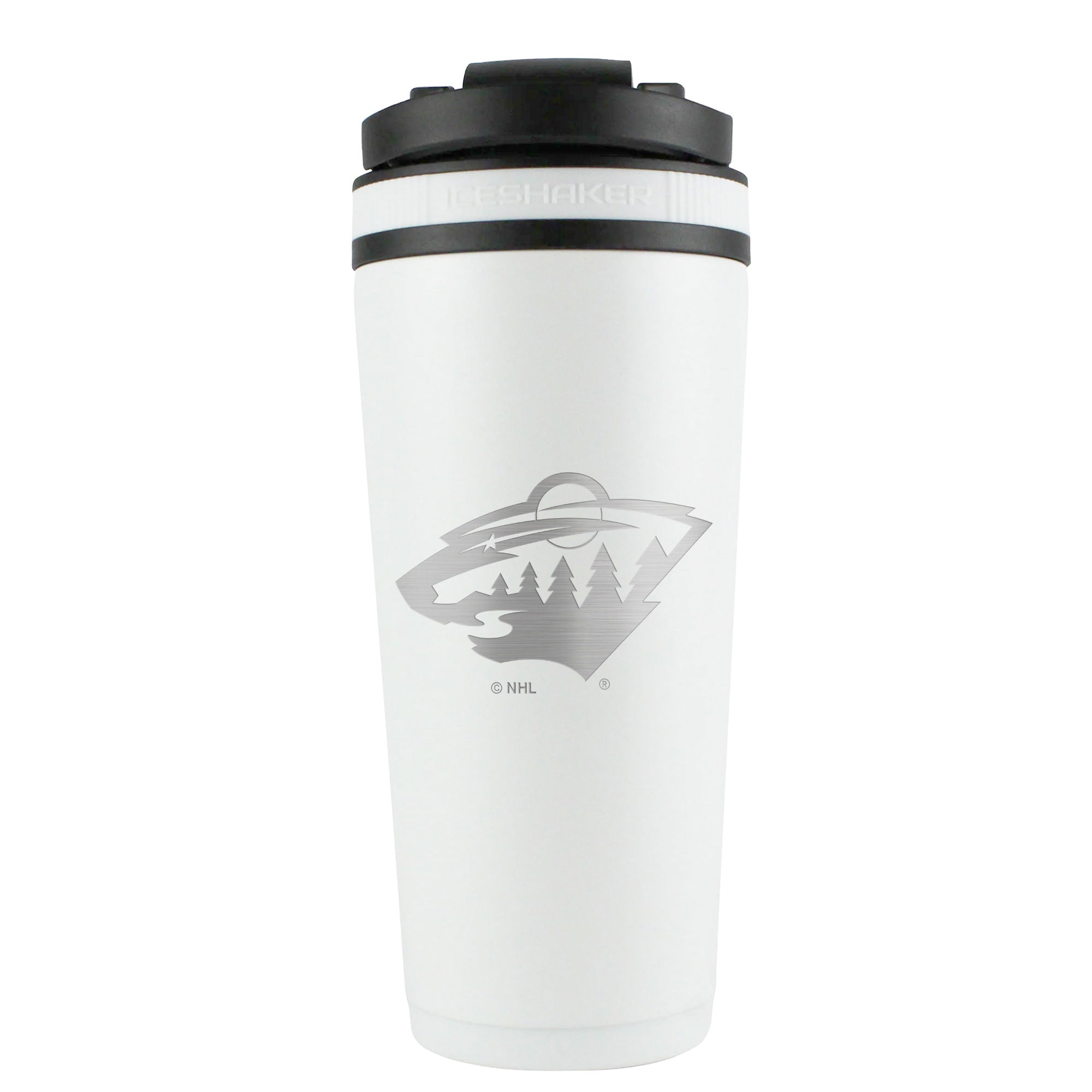 Officially Licensed Minnesota Wild 26oz Ice Shaker - White