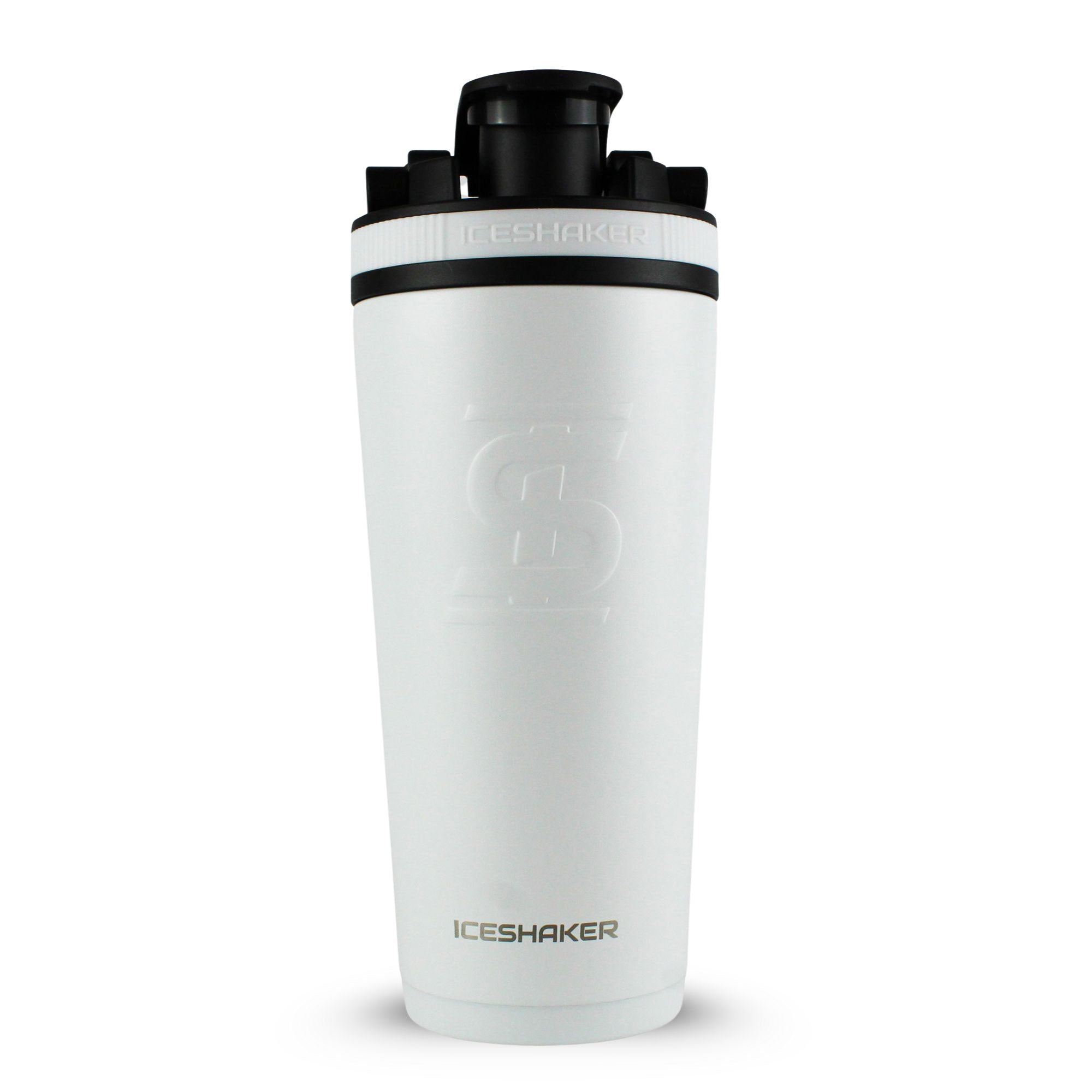 Custom Simply Futbol FC 26oz Ice Shaker - White