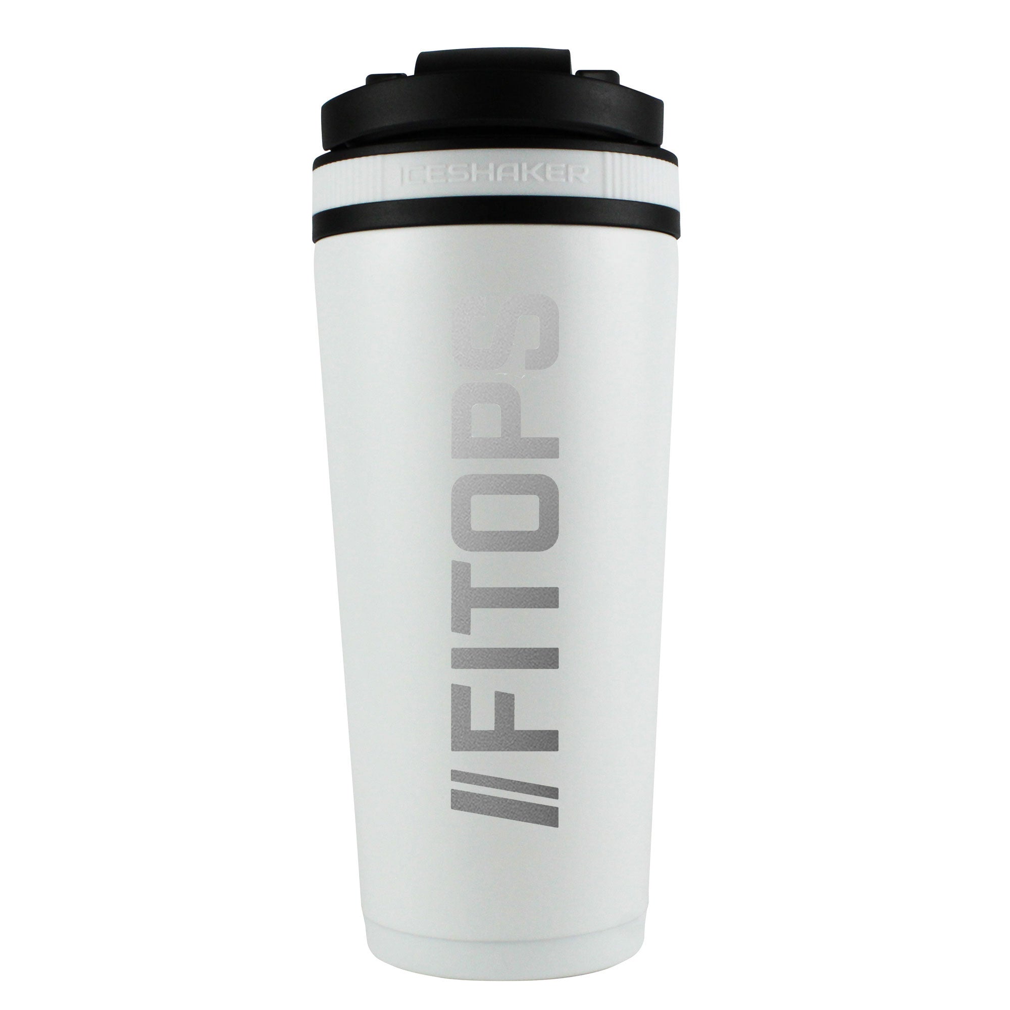 FITOPS White 26oz Ice Shaker