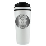 FIT2SERVE White 26oz Shaker
