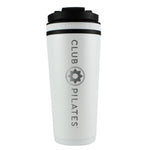 Club Pilates White 26oz Ice Shaker