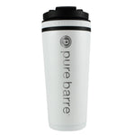 Pure Barre White 26oz Ice Shaker