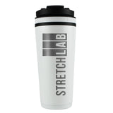 Stretch Lab White 26oz Ice Shaker