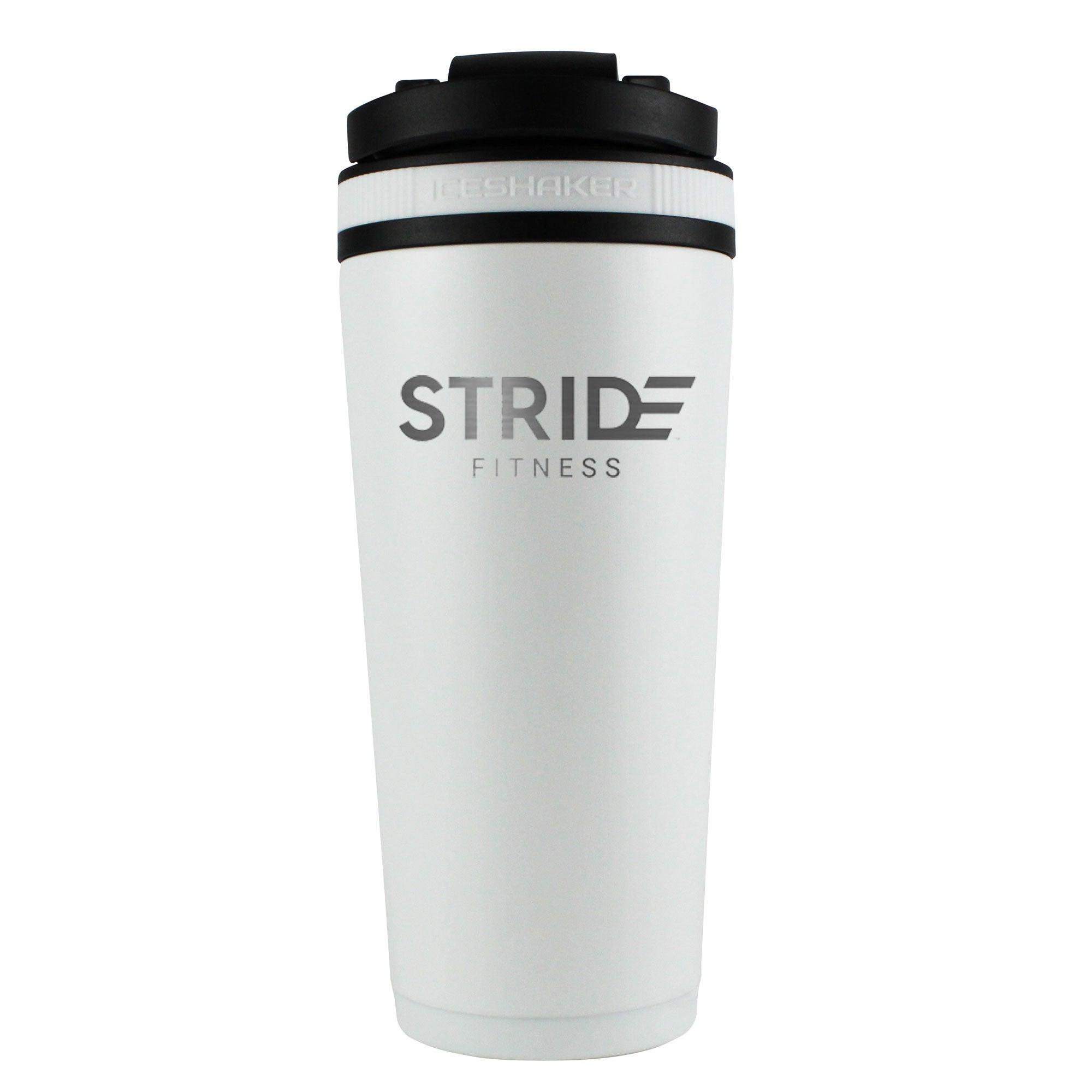Stride Fitness 26oz Ice Shaker - White