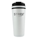 Stride Fitness White 26oz Ice Shaker